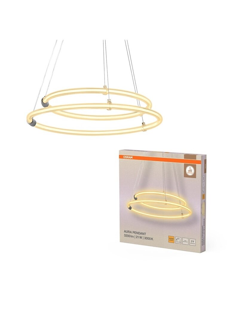 Šviestuvas lubų Osram, LED, 21W, 3000K, 2400lm 2 Šviestuvas lubų Osram, LED, 21W, 3000K, 2400lm 2