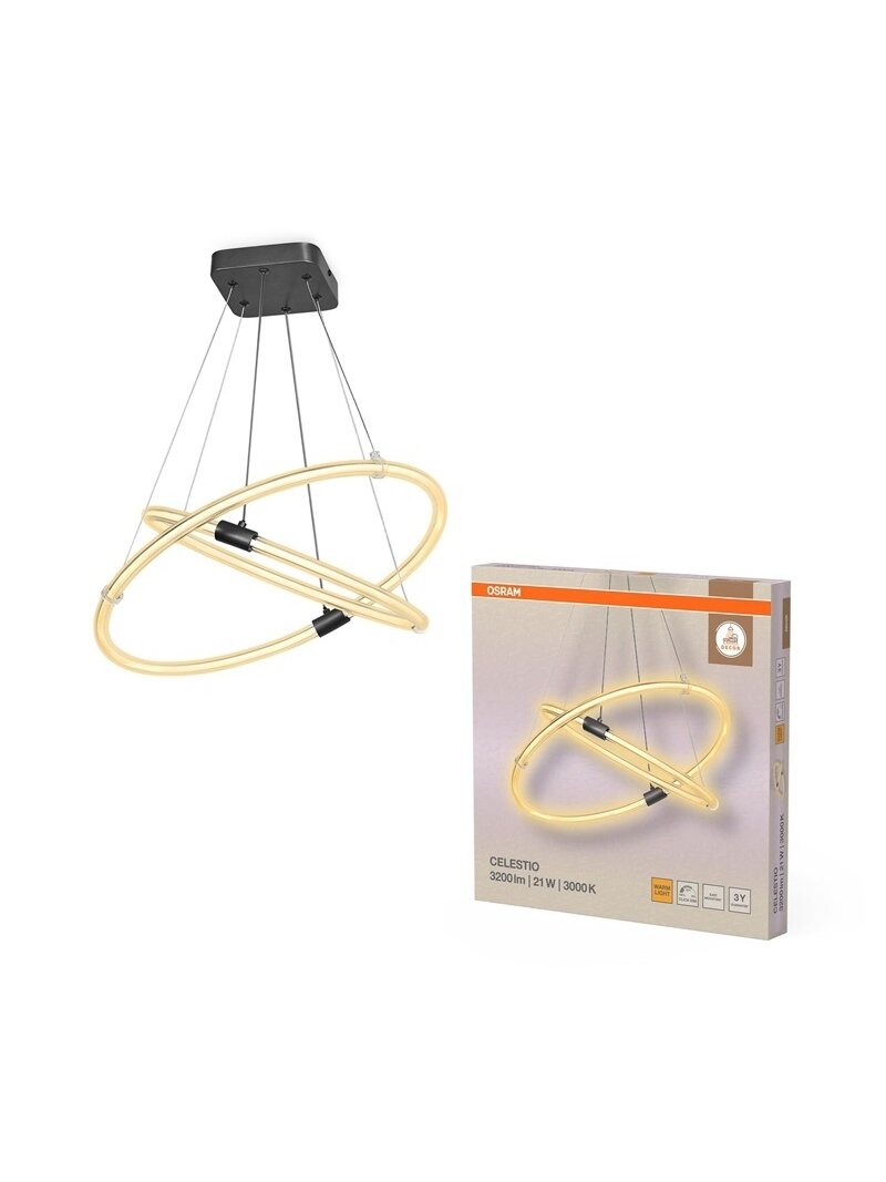 Šviestuvas lubų Osram, LED, 21W, 3000K, 2400lm. 2 Šviestuvas lubų Osram, LED, 21W, 3000K, 2400lm. 2
