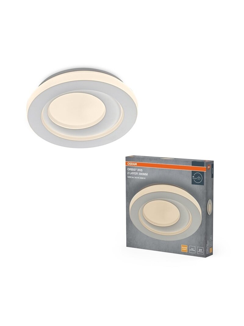 Šviestuvas lubų Osram, LED, 48W, 3000K, 2000lm, Ø390 1