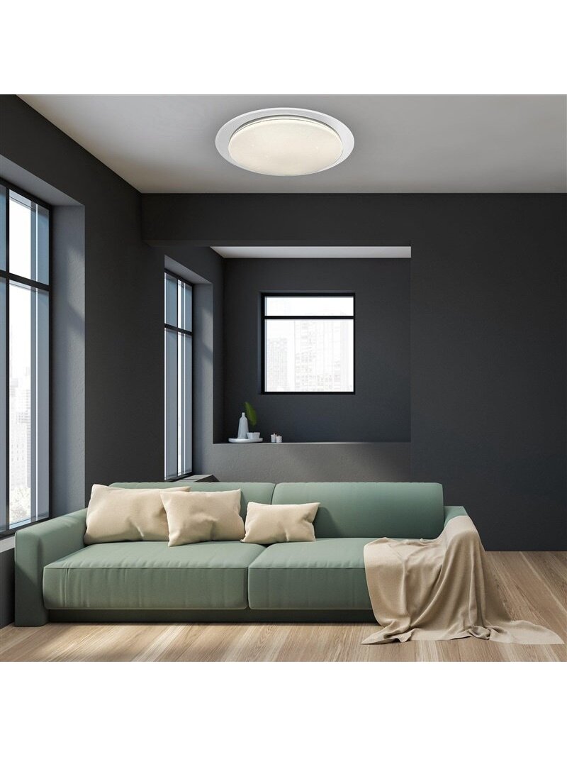 Šviestuvas Milagro ONTARIO ML7134, lubinis, 24 W, LED 2 Šviestuvas Milagro ONTARIO ML7134, lubinis, 24 W, LED 2