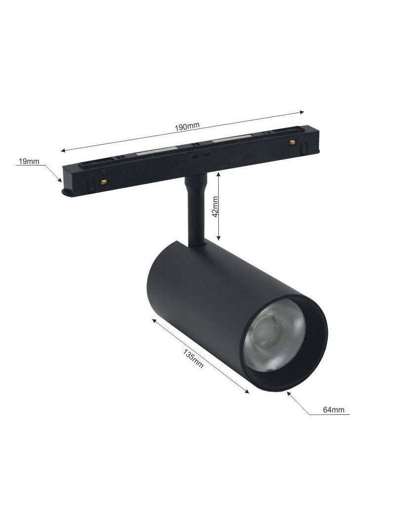 Šviestuvas Modoled Magnetic, 20 W, LED, 3000 - 6000 °K