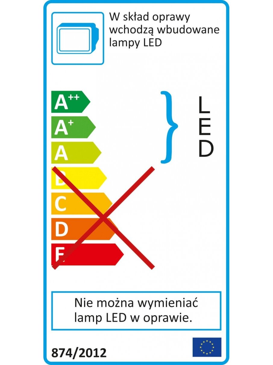 Šviestuvas SMD LED su judesio davikliu 30W 3000lm Yato 6