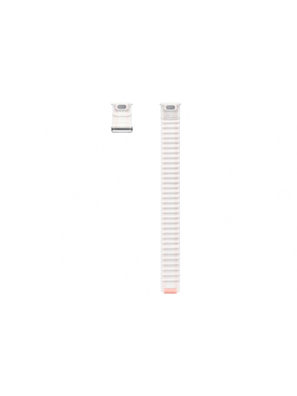 SVL30SWEGEU Fabric Band (S/M) Samsung Galaxy Watch7/Watch4, Pink White 1