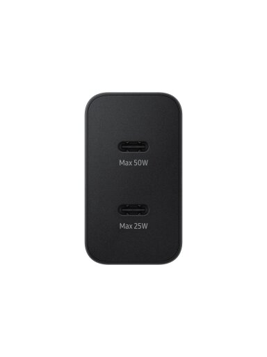 T5020XBEGEU Samsung 50W Power Adapter DuoType-C, USB, Black