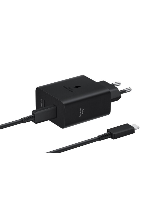 T5020XBEGEU Samsung 50W Power Adapter DuoType-C, USB, Black 2
