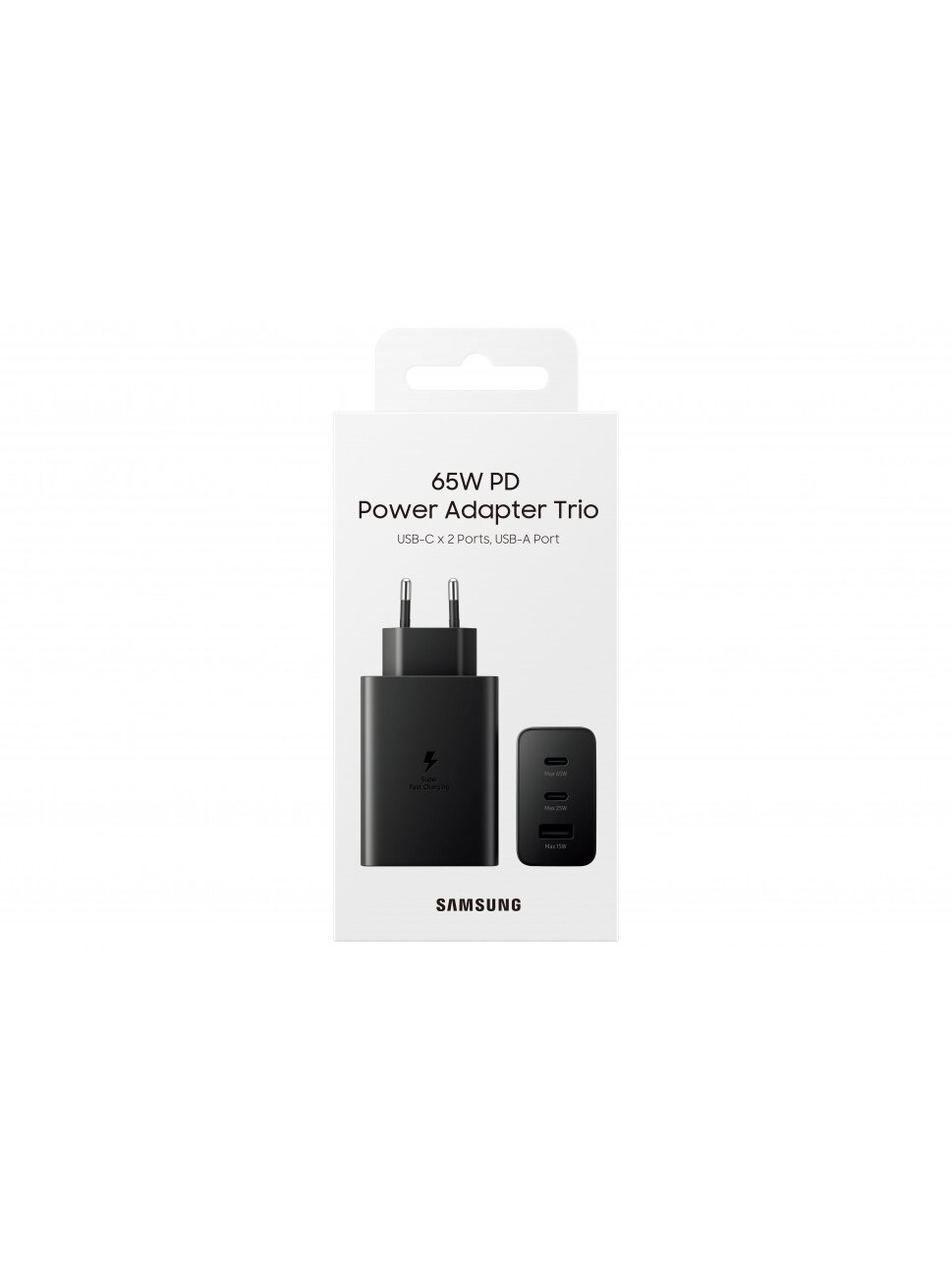 T6530NBE Power Adapter 65W Trio, Black 3 T6530NBE Power Adapter 65W Trio, Black 3
