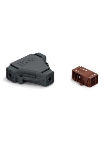 T-jungimas gelinis Etelec EV201D, 0.5-2.5 mm²,pilkas T-jungimas gelinis Etelec EV201D, 0.5-2.5 mm²,pilkas