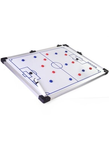 Taktinė lenta futbolo treneriui NO10 90 cm x 60 cm VMTB-S9060