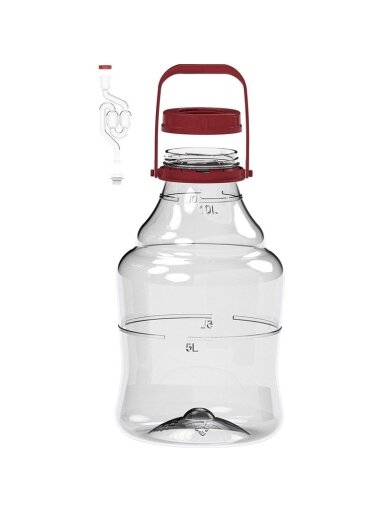 TALPA FERMENTACIJAI PLASTIKINĖ 10L