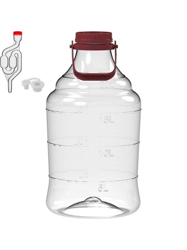TALPA FERMENTACIJAI PLASTIKINĖ 20L