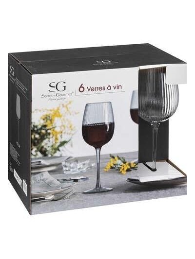 TAURIŲ KOMPLEKTAS MIDNIGHT 380ML 6VNT 1 TAURIŲ KOMPLEKTAS MIDNIGHT 380ML 6VNT 1