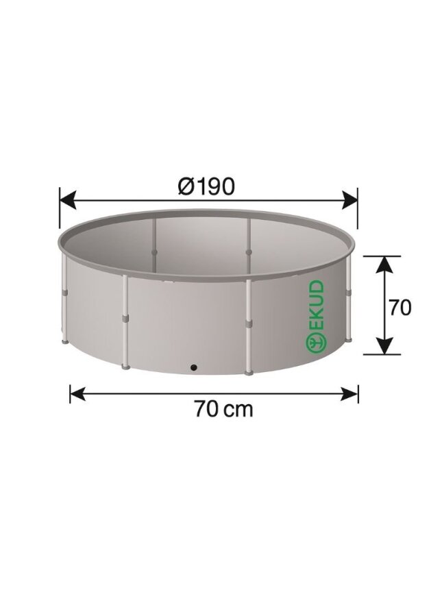 Talpos lietaus vandeniui EKUD 100 l