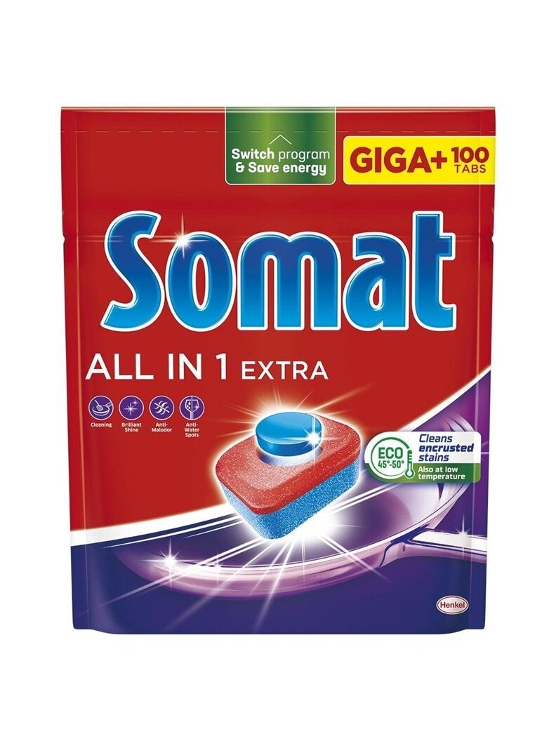 TABLETĖS INDAP SOMAT ALLIN1 EXTRA 100VNT
