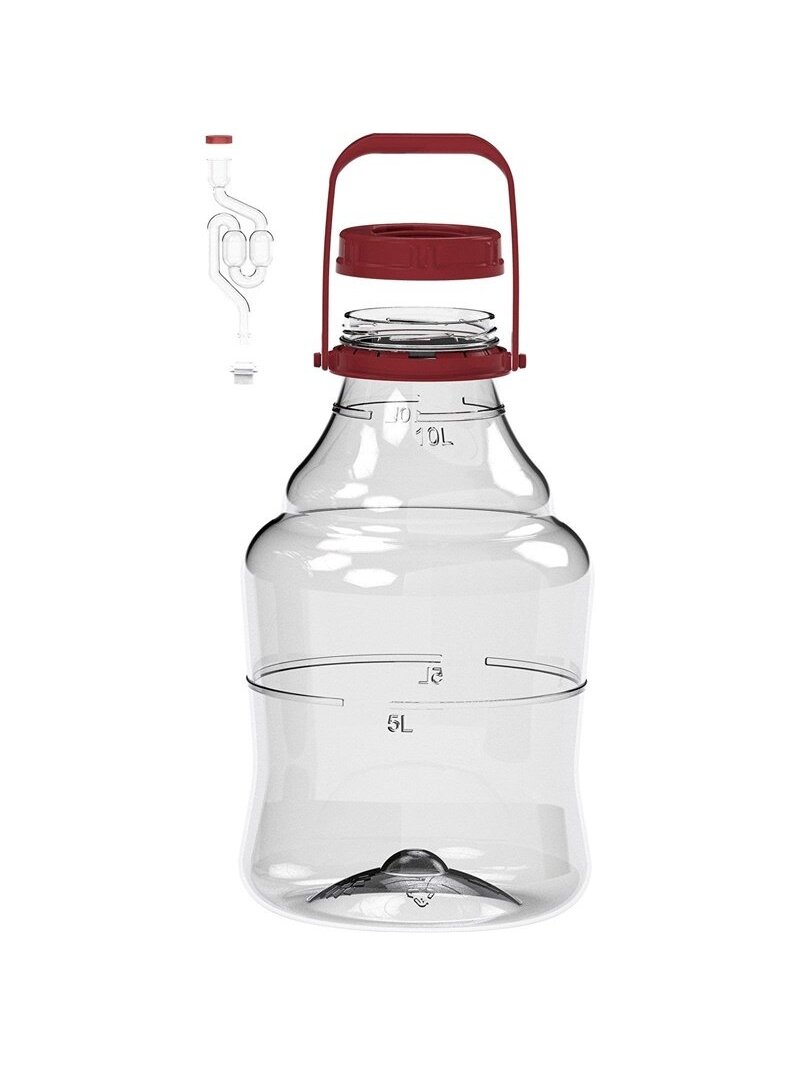 TALPA FERMENTACIJAI PLASTIKINĖ 10L 1