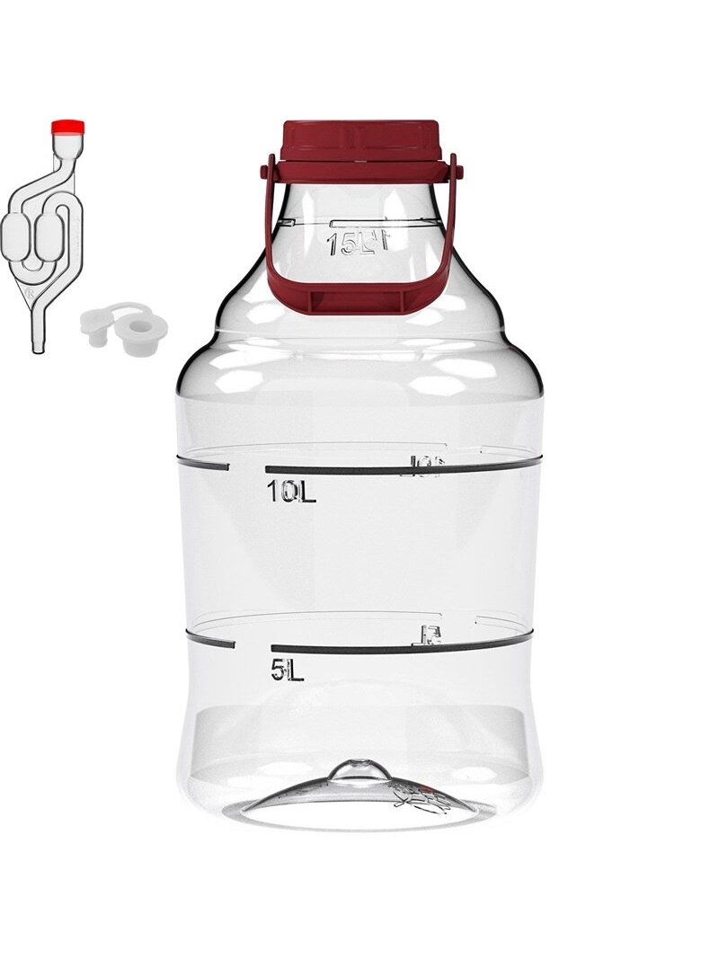 TALPA FERMENTACIJAI PLASTIKINĖ 15L 1 TALPA FERMENTACIJAI PLASTIKINĖ 15L 1