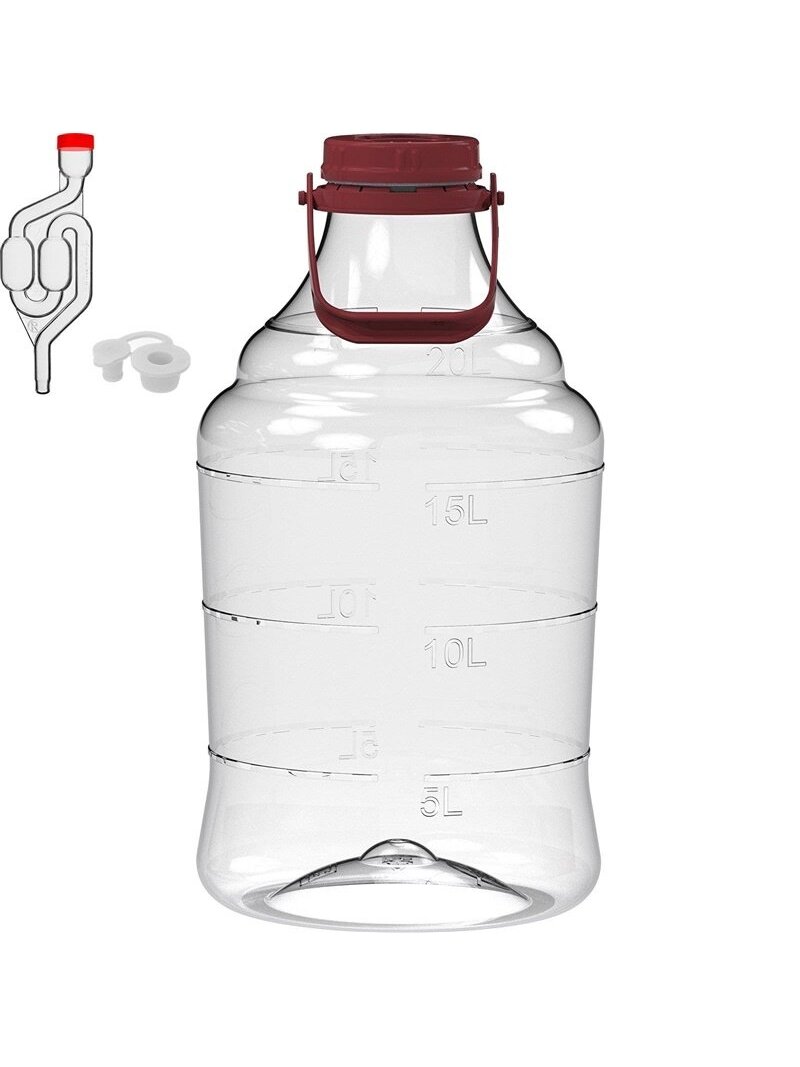 TALPA FERMENTACIJAI PLASTIKINĖ 20L 1 TALPA FERMENTACIJAI PLASTIKINĖ 20L 1