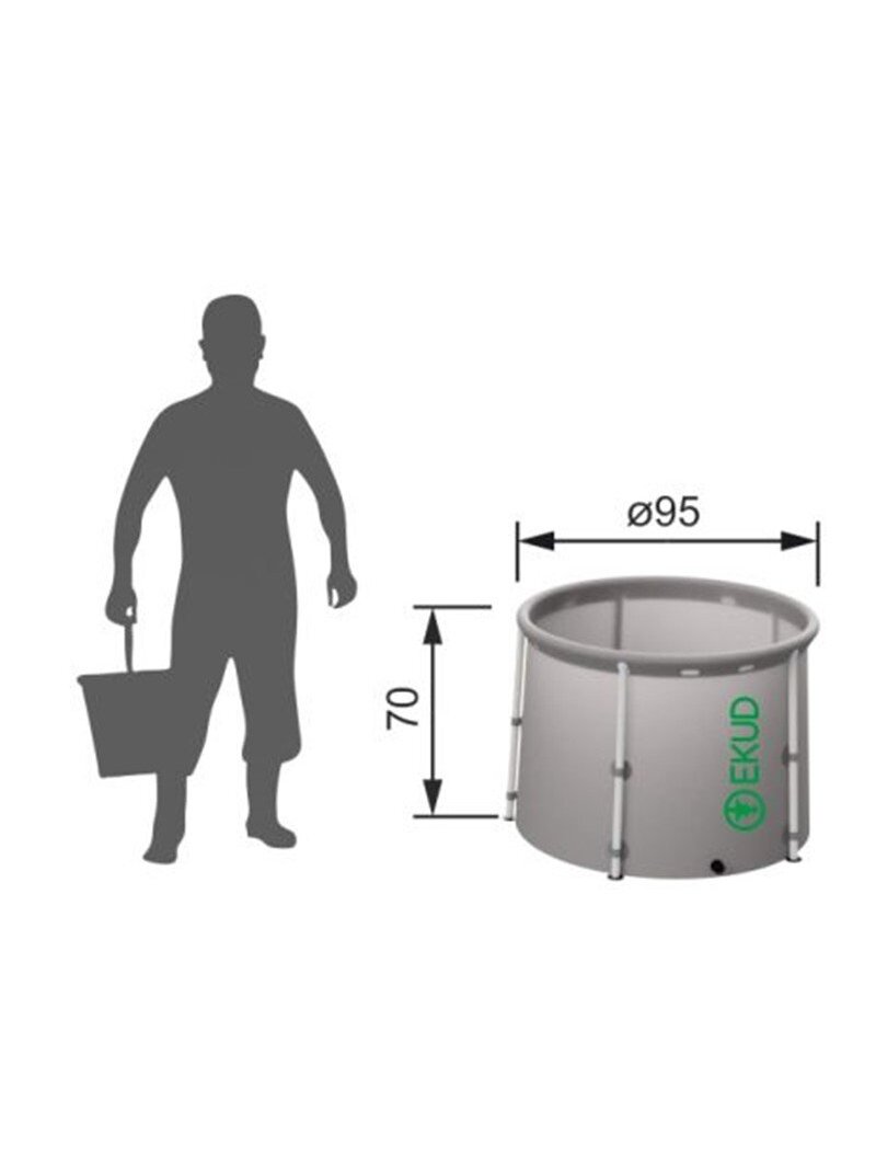 Talpos lietaus vandeniui EKUD 500 l