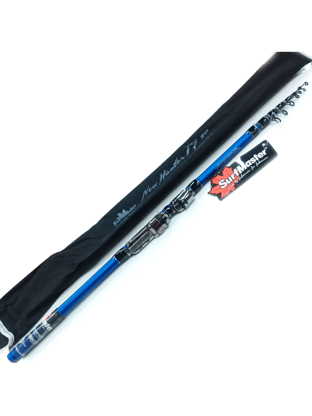 Teleskopinis Spiningas SURF MASTER New Hunter 5001, ilgis 210cm, testas 10-30g 2