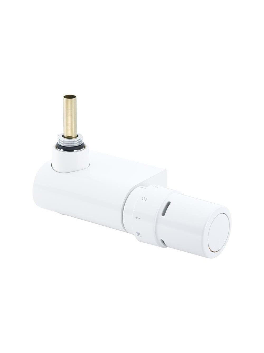 Termostatinis elementas Danfoss VHX, RTX Mono kampinis, baltas 2