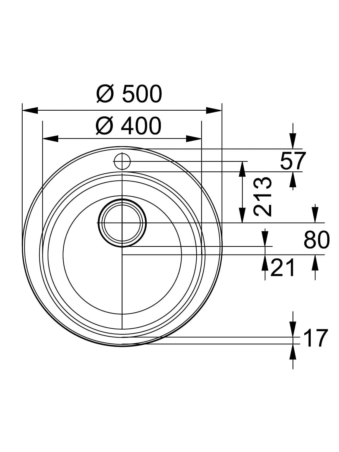 Tectonite plautuvė Franke, Sirius Single 1, Carbon 2