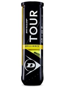 Teniso kamuoliukai dunlop tour brilliance 4vnt 2 Teniso kamuoliukai dunlop tour brilliance 4vnt 2