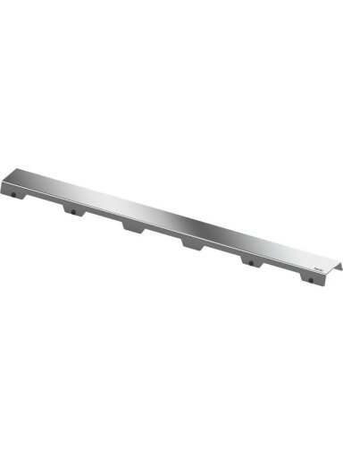 TECEdrainline poliruoto nerūdijančio plieno dušo latako grotelės "steel II", tiesios, L-900