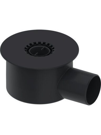 TECEdrainline sifonas, DN 70 horizontalus, montavimo H 148mm; pralaidumas 1.4 l/s