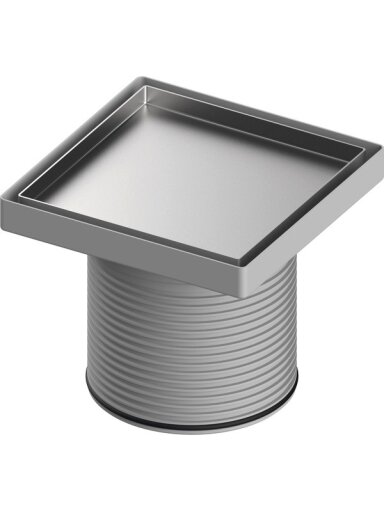 TECEdrainpoint S nerūdijančio plieno rėmelis plytelei PLATE įklijuoti, 150x150 mm