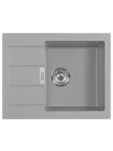 Tectonite plautuvė Franke, Sirius S2D 611-62, Urban grey Tectonite plautuvė Franke, Sirius S2D 611-62, Urban grey
