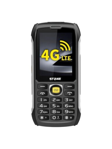 TELEFONAS ESTAR STONE 4G RUGGED JUODAS
