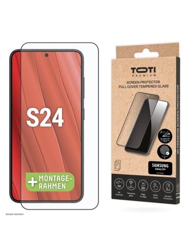 Telefono apsauginis stiklas Toti Galaxy S24/S25, 9H