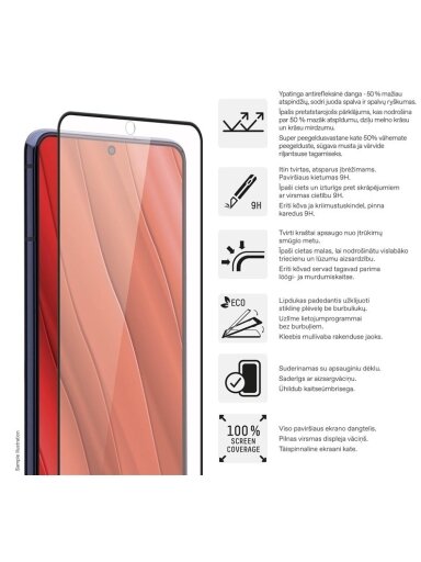 Telefono apsauginis stiklas Toti Galaxy S25 Ultra, 9H, 6.9