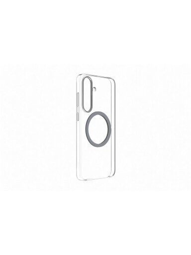 Telefono dėklas Samsung Magnet, Galaxy S25 Plus, skaidri