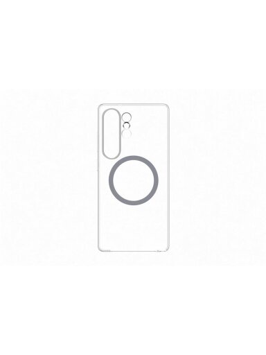 Telefono dėklas Samsung Magnet, Galaxy S25 Ultra, skaidri