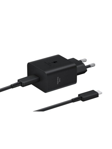 Telefono įkroviklis Samsung EP-T4511XBEGEU, 1xUSB Type C 45W