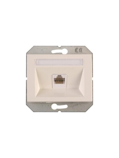 Telefono lizdas VILMA XP500, baltos spalvos