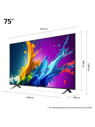 TELEVIZORIUS 43QNED80T3A LG