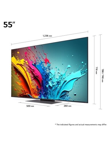 TELEVIZORIUS 55QNED87T3B LG