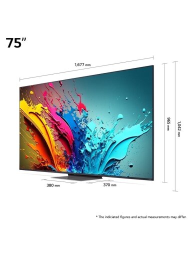 TELEVIZORIUS 75QNED87T3B LG