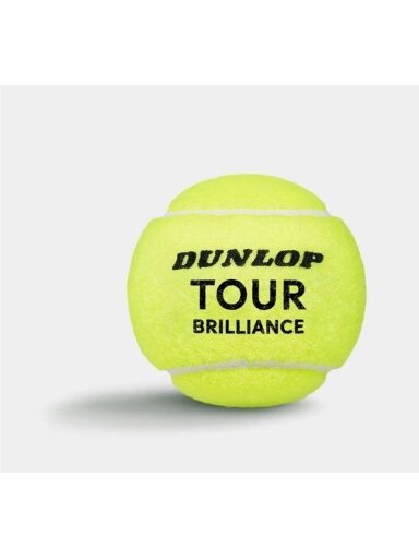Teniso kamuoliukas Dunlop TOUR BRILLIANCE, 4 vnt.