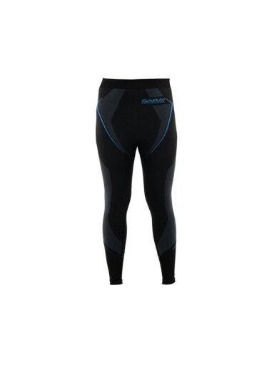 Termo kelnės Sara Workwear, juoda sp., S/M dydis