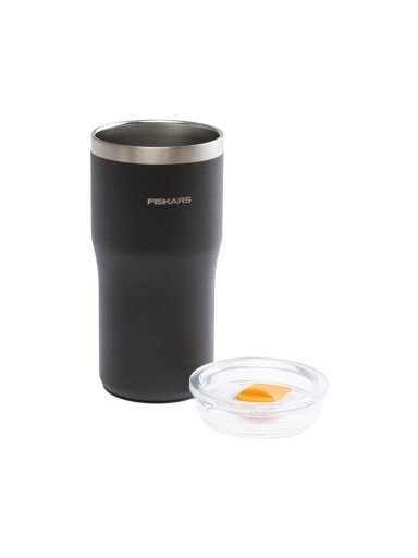 Termopuodelis Fiskars on-the-go, 0.5 l, juoda