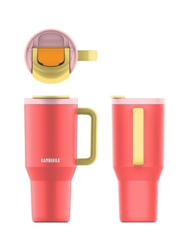 Termopuodelis Kambukka, 0.950 l, koralinė