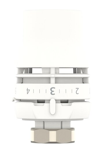 Termostatinė galva Danfoss Redia M30x1,5, 8-28 °C, skirta prijungimui prie apatinio jungimo radiatorių
