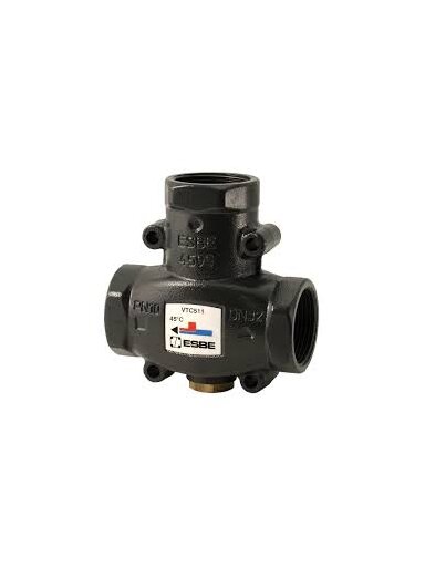 Termostatinis trišakis ESBE, VTC511 60°C, 1"1/4 v., Kvs9