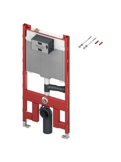 TECEprofil unitazo modulis su 8 cm Octa II vandens bakeliu ir ventiliacijos jungtimi, montavimo aukštis 1120 mm TECEprofil unitazo modulis su 8 cm Octa II vandens bakeliu ir ventiliacijos jungtimi, montavimo aukštis 1120 mm