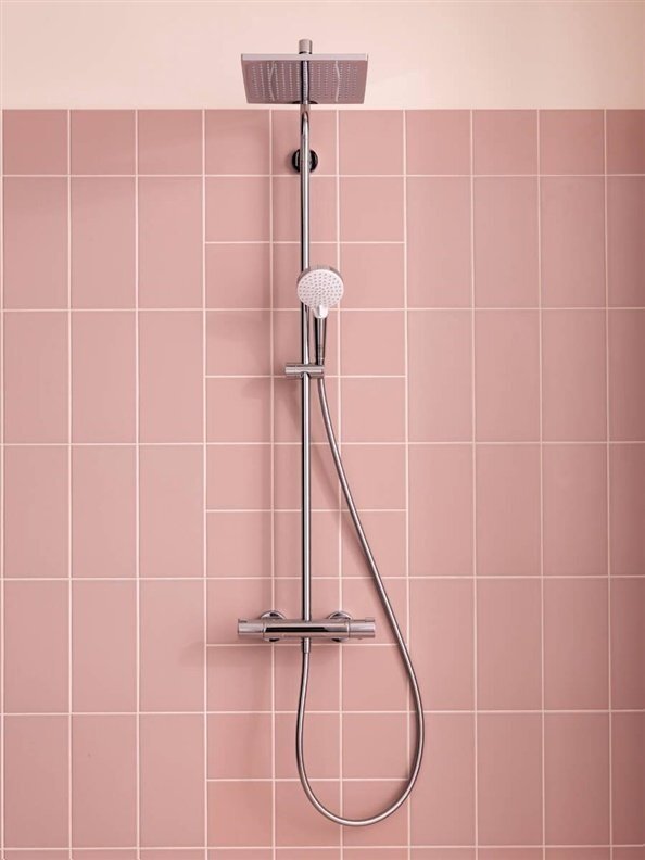Termostatinis dušo komplektas Hansgrohe Crometta 2727100 2 Termostatinis dušo komplektas Hansgrohe Crometta 2727100 2