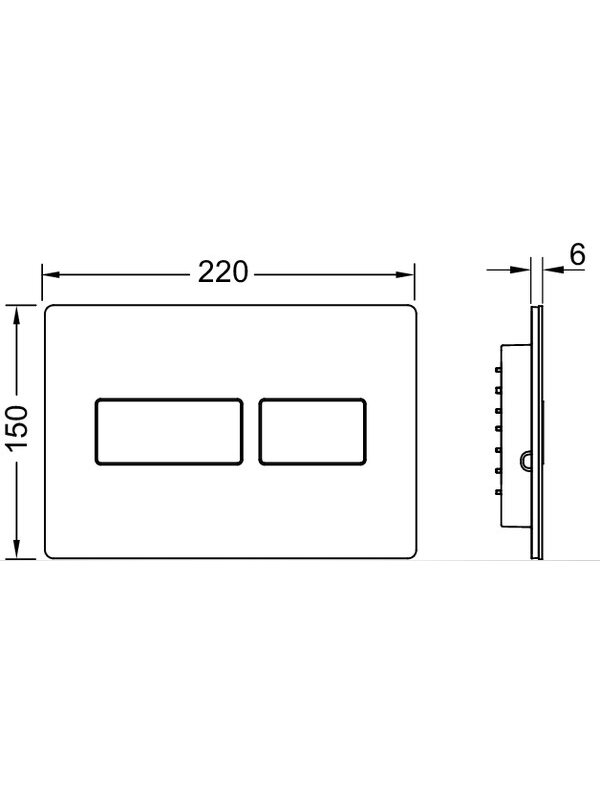 TECESolid vandens nuleidimo plokštelė, metalinė, balta blizgi 1 TECESolid vandens nuleidimo plokštelė, metalinė, balta blizgi 1