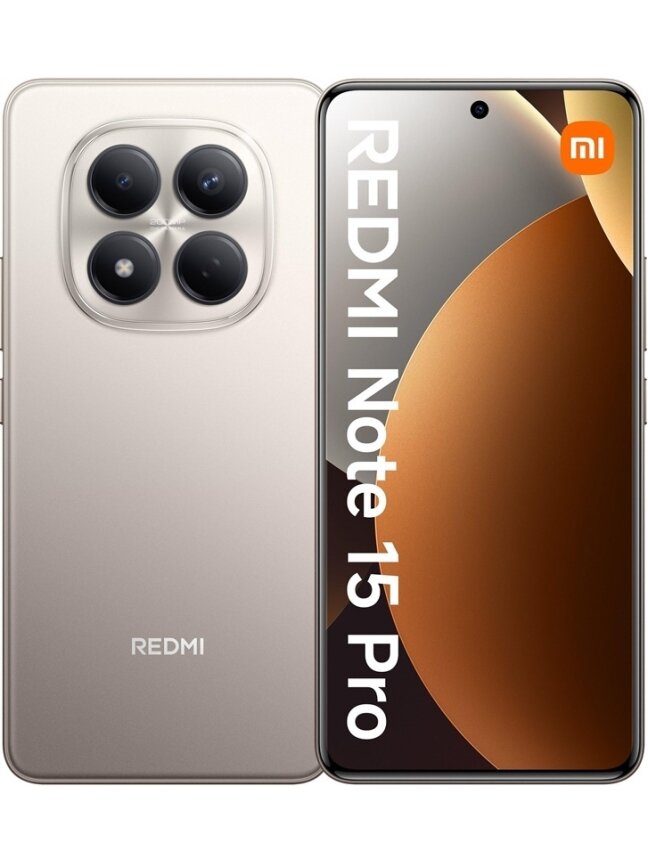 TELEFONAS REDMI NOTE 15 PRO 8/256GB TITA TELEFONAS REDMI NOTE 15 PRO 8/256GB TITA