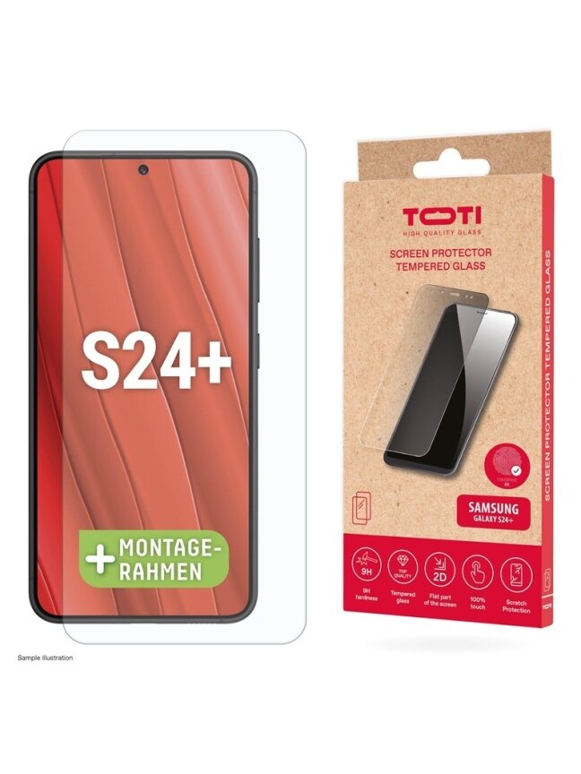 Telefono apsauginis stiklas Toti Galaxy S24Plus/S25Plus, 9H 1 Telefono apsauginis stiklas Toti Galaxy S24Plus/S25Plus, 9H 1